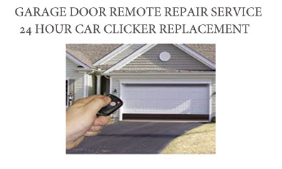 Remote for garage doors